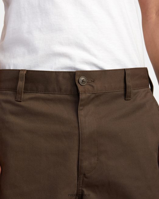 R422N8822 αμερικάνικα σορτς πεζοπορίας 22 RVCA άνδρες σοκολάτα είδη ένδυσης