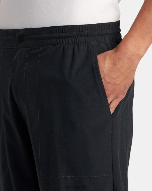 R422N882 σορτς παντός χρόνου κάνναβης υβριδικό 19 RVCA άνδρες μαύρος είδη ένδυσης