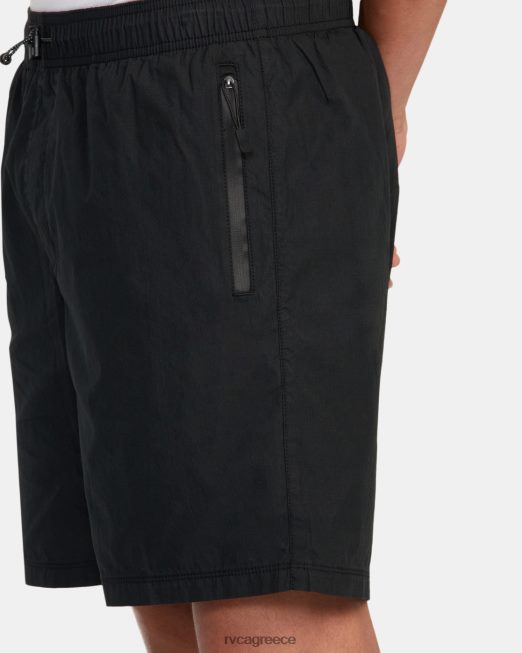 R422N8904 brodie 2 υβριδικό ελαστικό σορτς 17 RVCA άνδρες μαύρος είδη ένδυσης