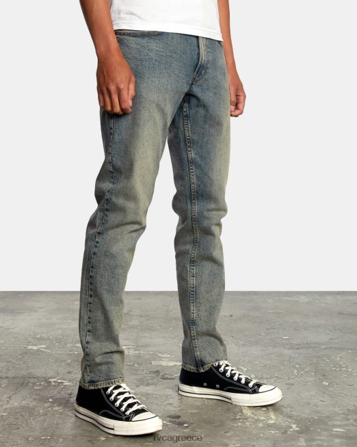 R422N8873 τζιν τζιν στιλέτα RVCA άνδρες σκοτεινό vintage είδη ένδυσης