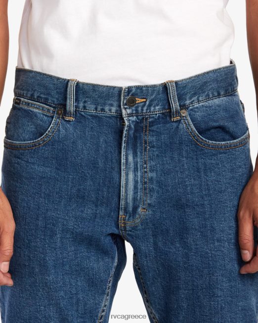 R422N8873 τζιν τζιν στιλέτα RVCA άνδρες σκοτεινό vintage είδη ένδυσης