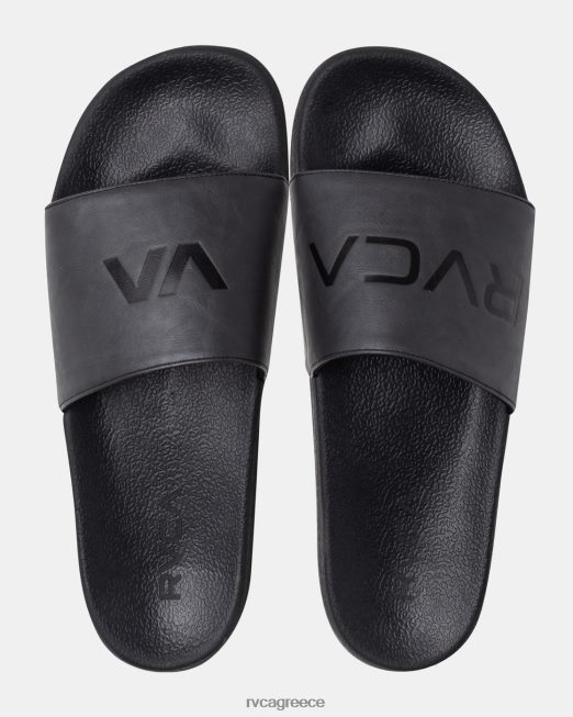 R422N8972 αθλητική τσουλήθρα RVCA για άνδρες και γυναίκες μαύρος παπούτσια