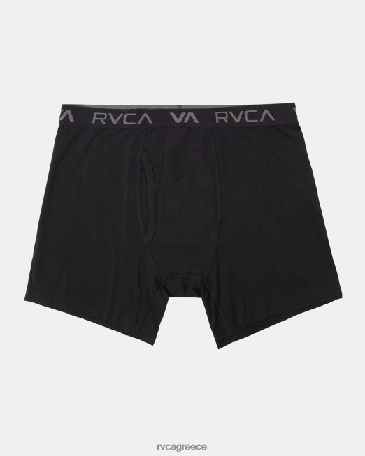 R422N8957 Super soft boxers 2 συσκευασιών πυρήνων RVCA για άνδρες και γυναίκες μαύρος αξεσουάρ