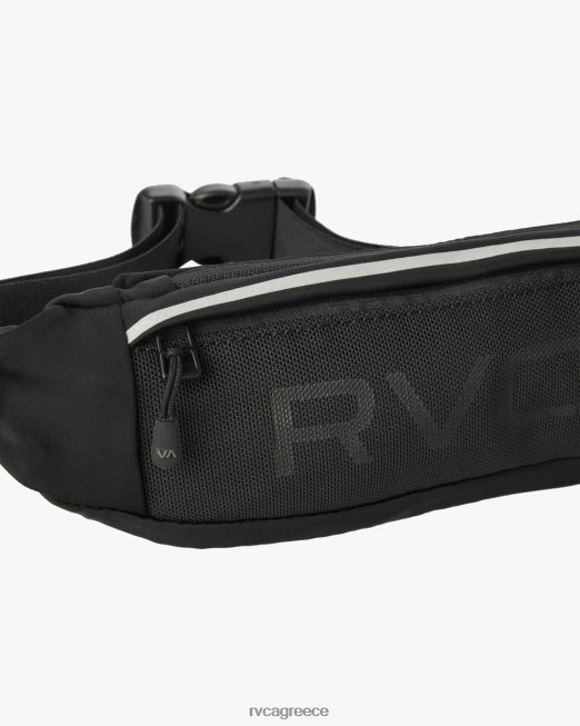 R422N8864 va τρέξιμο πακέτο μέσης RVCA για άνδρες και γυναίκες μαύρος αξεσουάρ