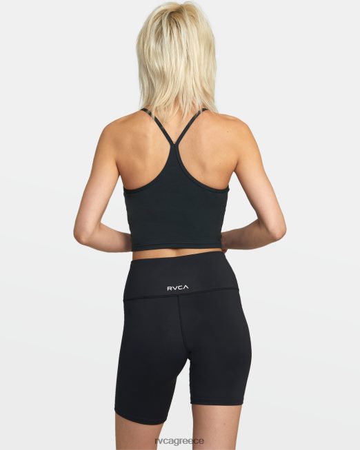 R422N81287 Βασικό σορτς ποδηλάτου 7 RVCA γυναίκες μαύρος είδη ένδυσης