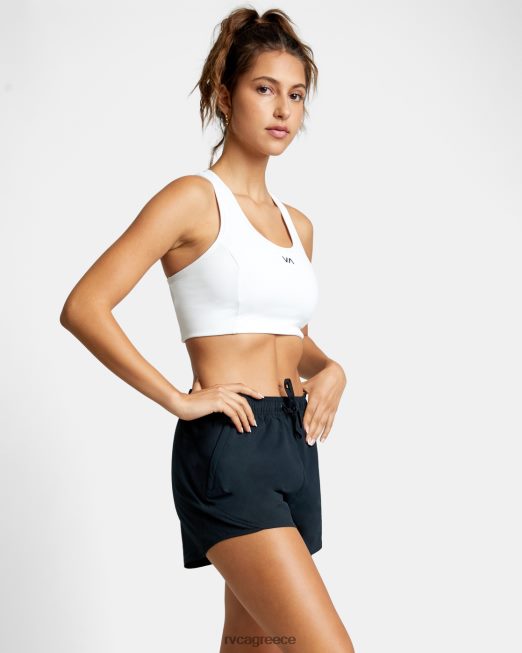 R422N81332 va απαραίτητο σορτς προπόνησης γιόγκερ 3 RVCA γυναίκες μαύρος είδη ένδυσης