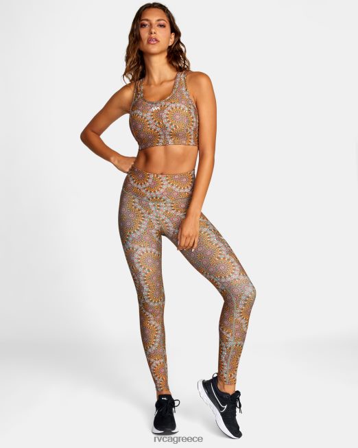 R422N81029 kelsey brookes και απαραίτητο κολάν RVCA γυναίκες μουσκιμόλη χρυσός είδη ένδυσης