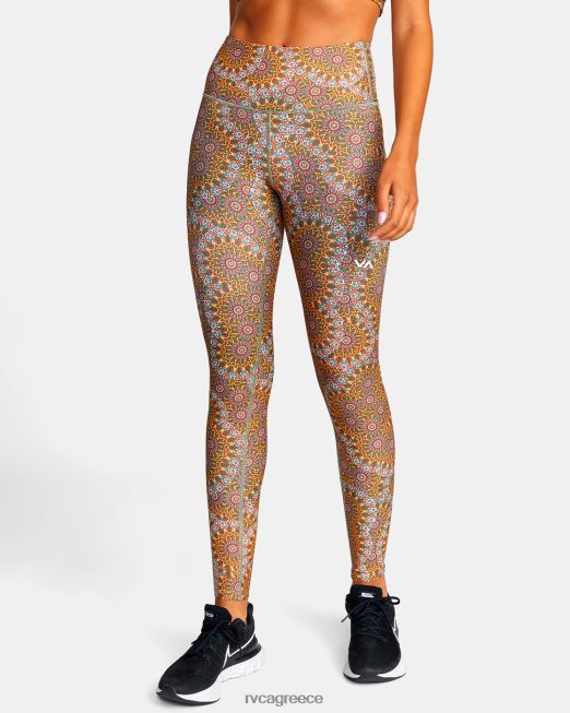 R422N81029 kelsey brookes και απαραίτητο κολάν RVCA γυναίκες μουσκιμόλη χρυσός είδη ένδυσης