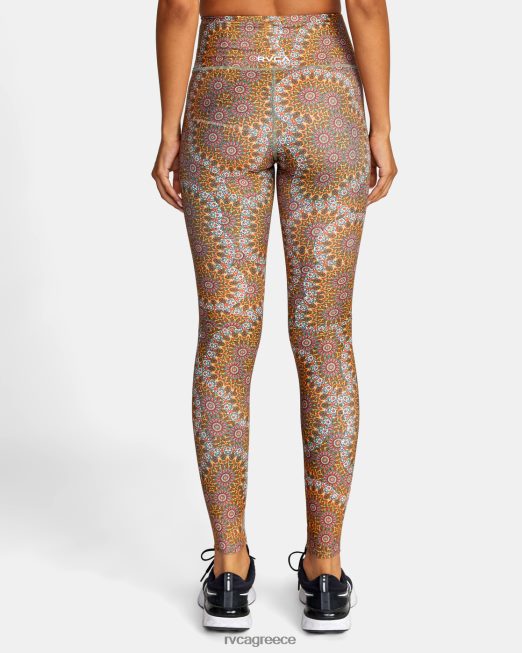 R422N81029 kelsey brookes και απαραίτητο κολάν RVCA γυναίκες μουσκιμόλη χρυσός είδη ένδυσης