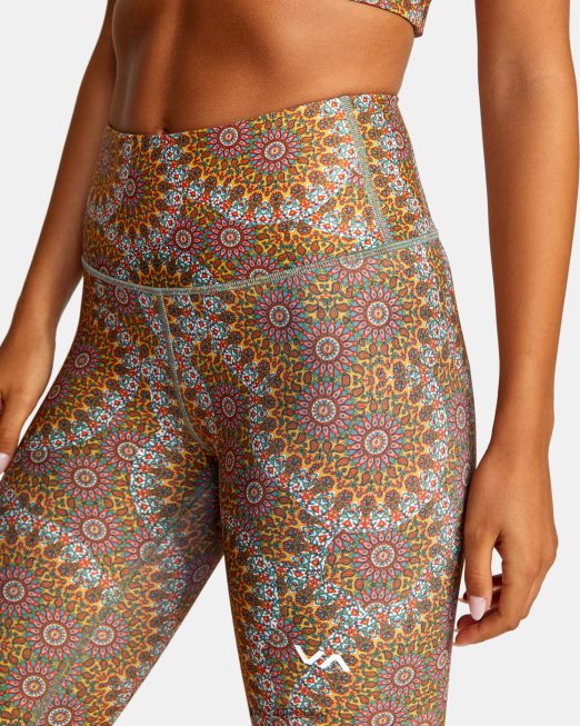 R422N81029 kelsey brookes και απαραίτητο κολάν RVCA γυναίκες μουσκιμόλη χρυσός είδη ένδυσης