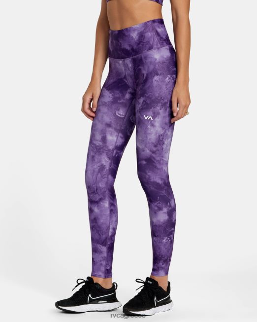 R422N81105 va απαραίτητο κολάν προπόνησης RVCA γυναίκες βαφή σταφυλόδεσμου είδη ένδυσης