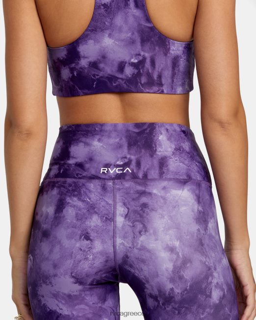 R422N81105 va απαραίτητο κολάν προπόνησης RVCA γυναίκες βαφή σταφυλόδεσμου είδη ένδυσης