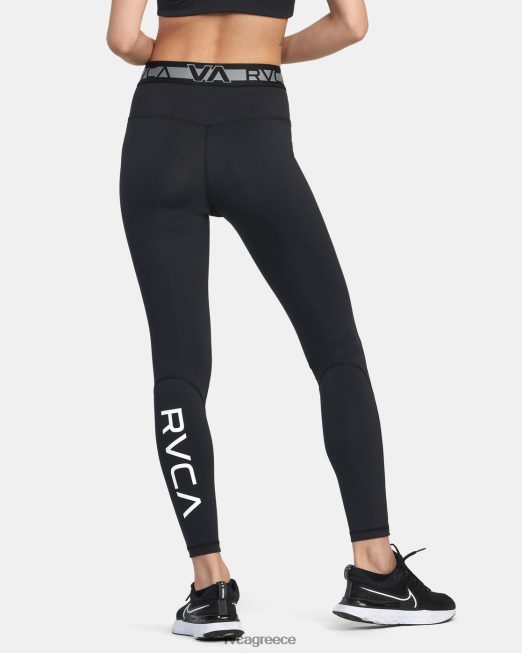 R422N81283 va sport κολάν συμπίεσης RVCA γυναίκες μαύρος είδη ένδυσης