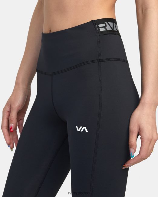 R422N81283 va sport κολάν συμπίεσης RVCA γυναίκες μαύρος είδη ένδυσης