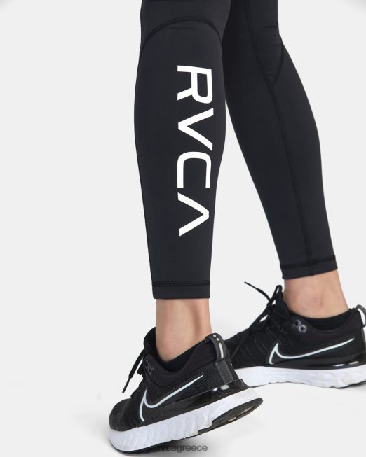 R422N81283 va sport κολάν συμπίεσης RVCA γυναίκες μαύρος είδη ένδυσης