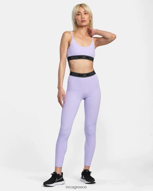 R422N81368 κολάν προπόνησης βάσης RVCA γυναίκες λεβάντα είδη ένδυσης