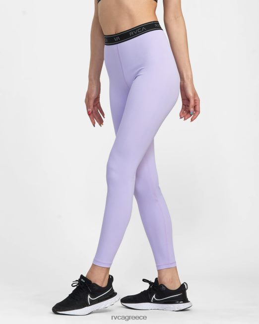 R422N81368 κολάν προπόνησης βάσης RVCA γυναίκες λεβάντα είδη ένδυσης