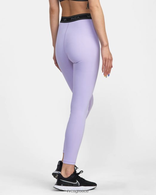 R422N81368 κολάν προπόνησης βάσης RVCA γυναίκες λεβάντα είδη ένδυσης