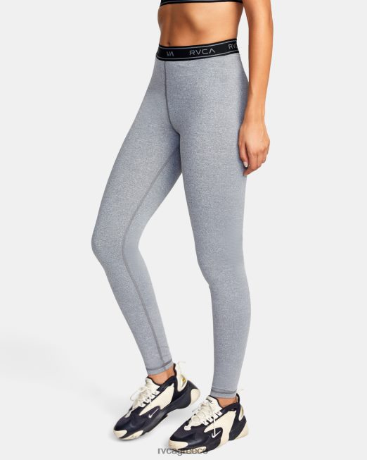 R422N81680 κολάν προπόνησης βάσης RVCA γυναίκες γκρι ρείκι είδη ένδυσης