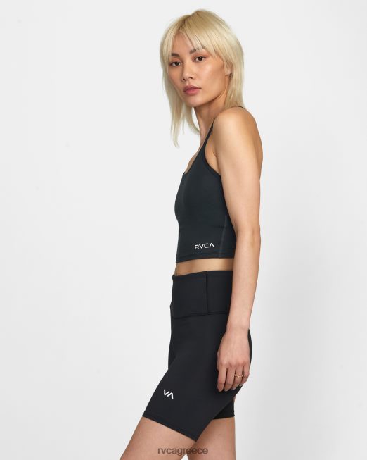 R422N81272 αθλητικό σουτιέν δεξαμενής βάσης RVCA γυναίκες μαύρος είδη ένδυσης