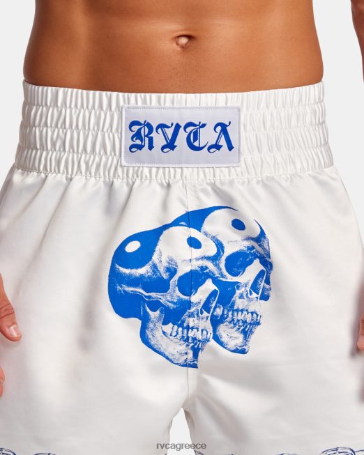 R422N8135 σορτς μποξ everlast x benjamin jeanjean RVCA άνδρες υπόλευκο είδη ένδυσης
