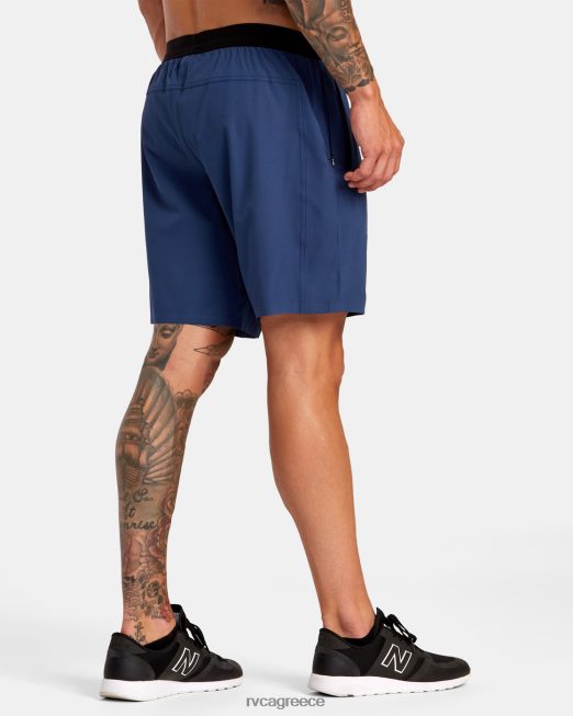 R422N8241 yogger συν 18 σορτς προπόνησης RVCA άνδρες μπλε του στρατού είδη ένδυσης