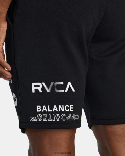 R422N8264 va sport 19 αθλητικό φόρεμα RVCA άνδρες μαύρο άσπρο είδη ένδυσης