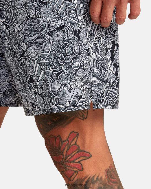 R422N8296 σορτς τεχνικής προπόνησης 17 τεντ σορτς martin ander yogger RVCA άνδρες άνθη άνθη είδη ένδυσης