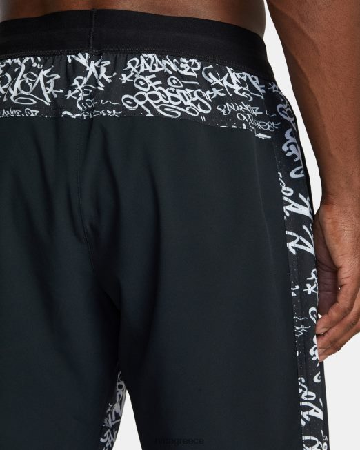 R422N8509 σορτς yogger συν τεχνική εκπαίδευση RVCA άνδρες μαύρο dmote είδη ένδυσης