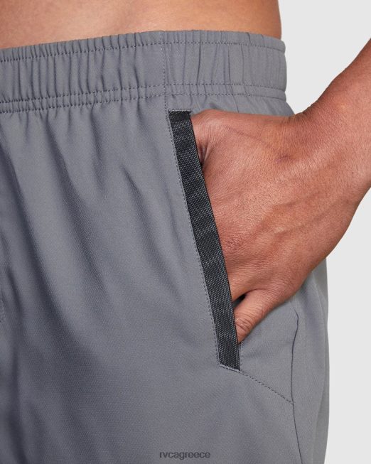 R422N8686 yogger iv αθλητικό σορτς 17 RVCA άνδρες καπνός είδη ένδυσης