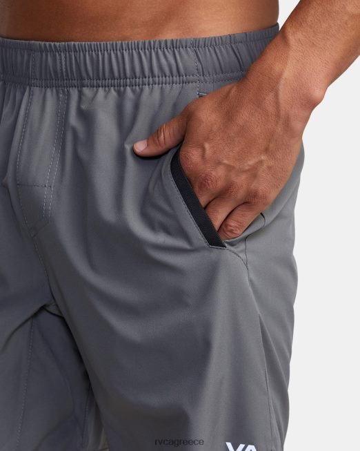 R422N8686 yogger iv αθλητικό σορτς 17 RVCA άνδρες καπνός είδη ένδυσης