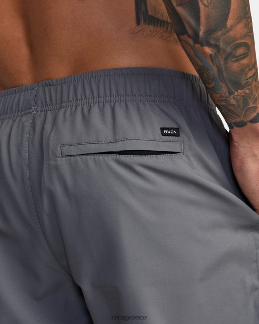 R422N8686 yogger iv αθλητικό σορτς 17 RVCA άνδρες καπνός είδη ένδυσης