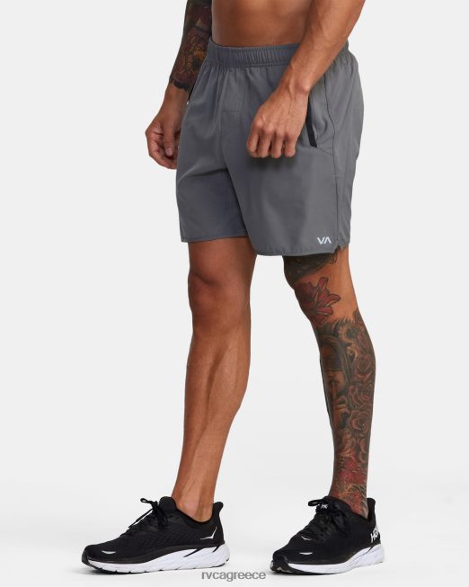 R422N8686 yogger iv αθλητικό σορτς 17 RVCA άνδρες καπνός είδη ένδυσης