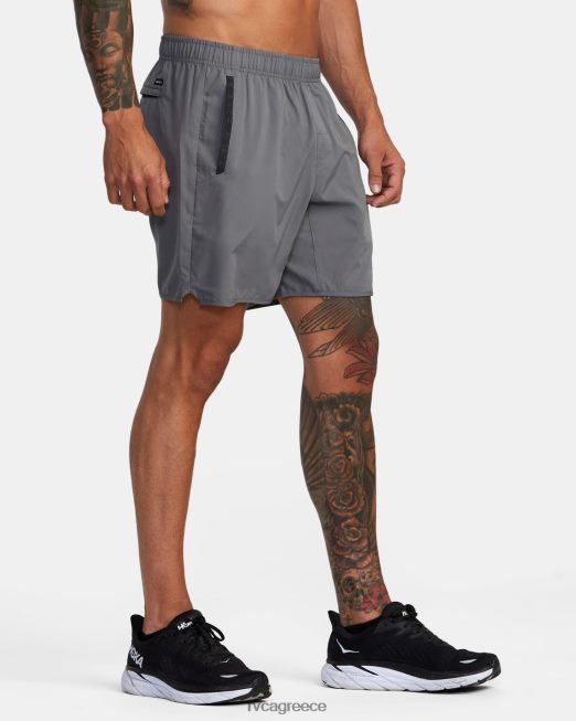 R422N8686 yogger iv αθλητικό σορτς 17 RVCA άνδρες καπνός είδη ένδυσης