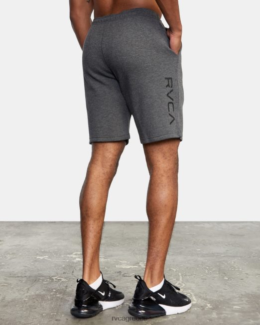 R422N8756 αθλητικό σορτς με ελαστική μέση iv 19 RVCA άνδρες καπνιστή γκρι ερείκη είδη ένδυσης