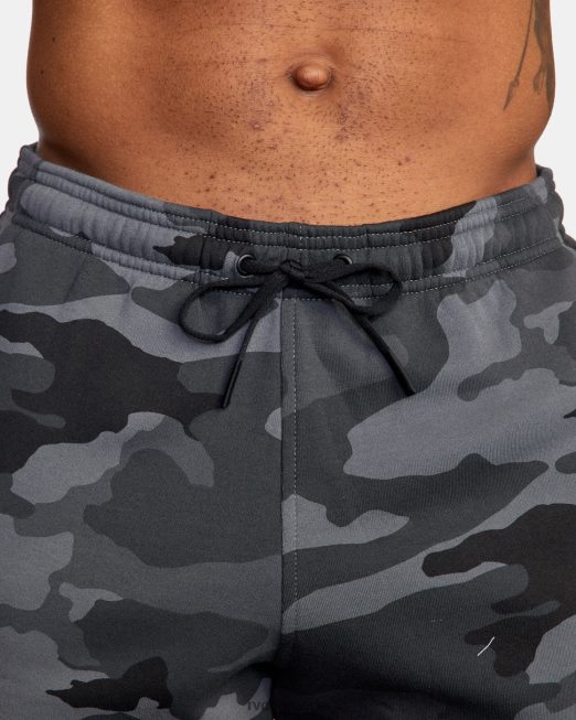 R422N8785 αθλητικό σορτς με ελαστική μέση iv 19 RVCA άνδρες camo είδη ένδυσης