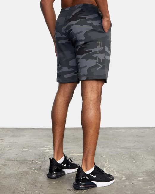 R422N8785 αθλητικό σορτς με ελαστική μέση iv 19 RVCA άνδρες camo είδη ένδυσης
