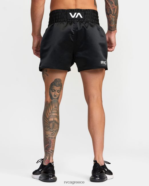 R422N8843 Μουάι Ταϊ Μοντ ελαστικό σορτς μποξ μέσης 15 RVCA άνδρες μαύρος είδη ένδυσης