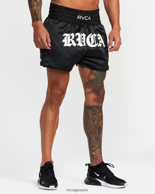 R422N8843 Μουάι Ταϊ Μοντ ελαστικό σορτς μποξ μέσης 15 RVCA άνδρες μαύρος είδη ένδυσης