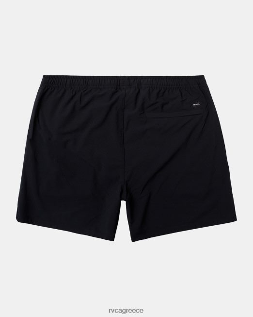 R422N8962 yogger jogger ελαστικό σορτς για τρέξιμο 15 RVCA άνδρες μαύρος είδη ένδυσης
