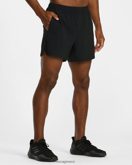 R422N8962 yogger jogger ελαστικό σορτς για τρέξιμο 15 RVCA άνδρες μαύρος είδη ένδυσης