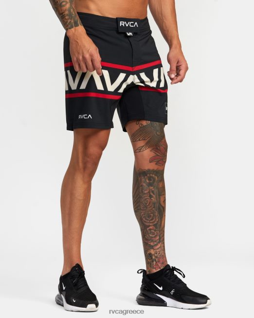 R422N8983 Χαβάη αγώνα scrapper 17 τεχνικό σορτς RVCA άνδρες μαύρος είδη ένδυσης