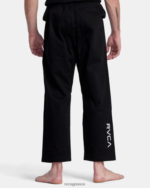 R422N8318 x shoyoroll brazilian jiu jitsu gi RVCA άνδρες μαύρος είδη ένδυσης