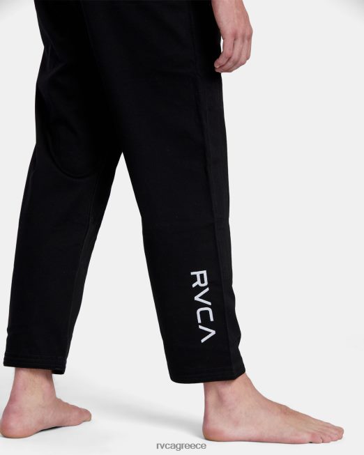 R422N8318 x shoyoroll brazilian jiu jitsu gi RVCA άνδρες μαύρος είδη ένδυσης