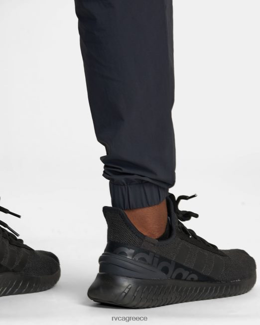 R422N8460 slim fit παντελόνι τεχνολογίας φάσματος RVCA άνδρες μαύρος είδη ένδυσης