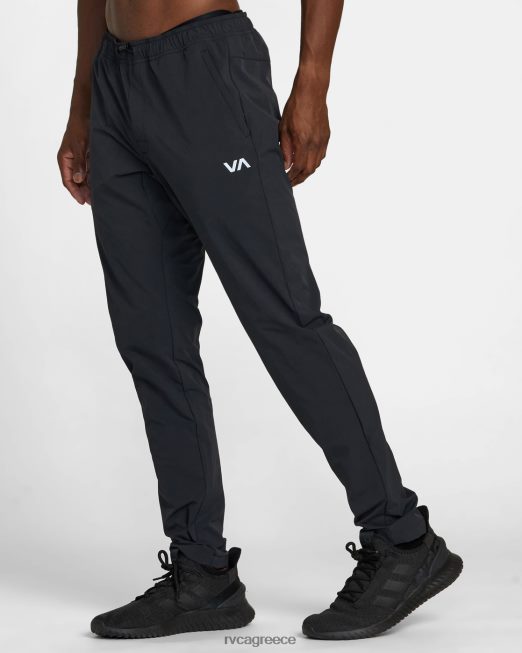R422N8461 τεχνικά chino τεχνολογίας φάσματος RVCA άνδρες μαύρος είδη ένδυσης