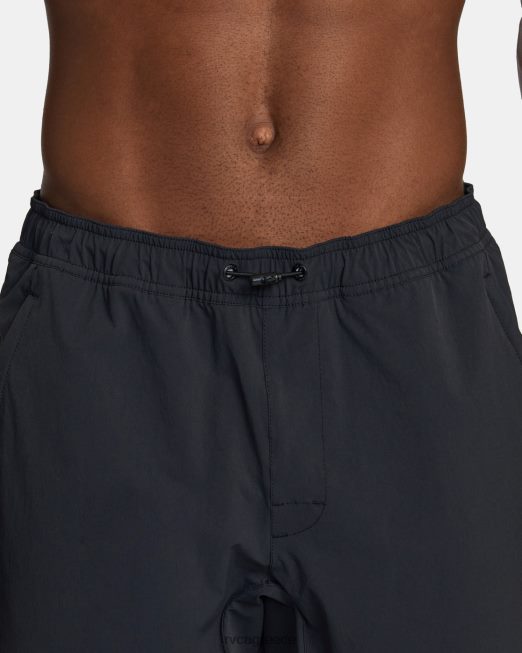 R422N8461 τεχνικά chino τεχνολογίας φάσματος RVCA άνδρες μαύρος είδη ένδυσης