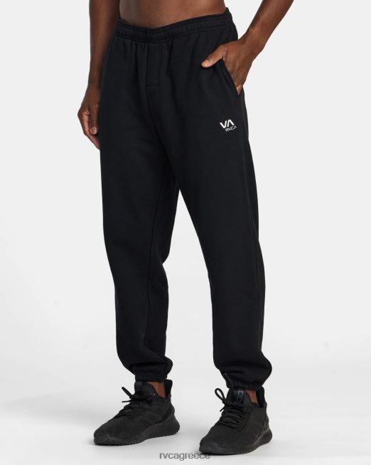 R422N8515 va ουσιαστικά joggers RVCA άνδρες μαύρος είδη ένδυσης
