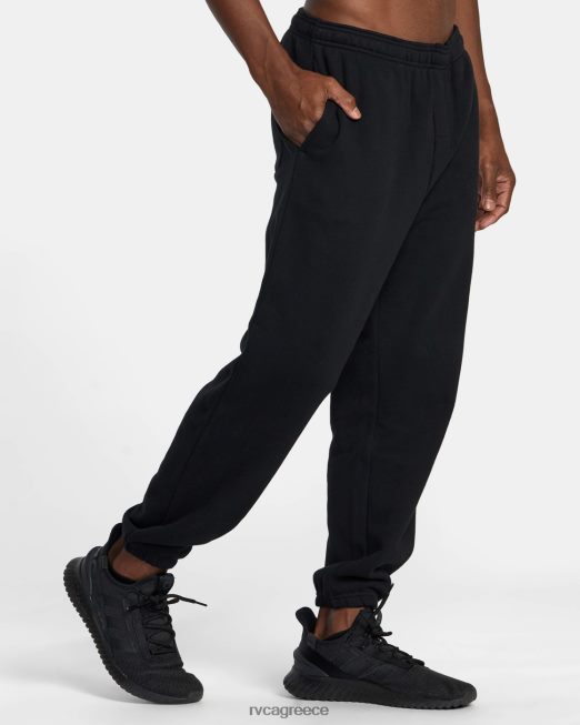 R422N8515 va ουσιαστικά joggers RVCA άνδρες μαύρος είδη ένδυσης