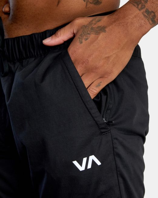 R422N8922 παντελόνι διαδρομής φάσματος iii RVCA άνδρες μαύρος είδη ένδυσης